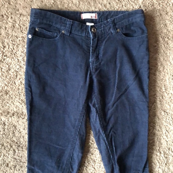BDG Urban Outfitters Navy Blue Skinny Corduroy Pants - Picture 3 of 9